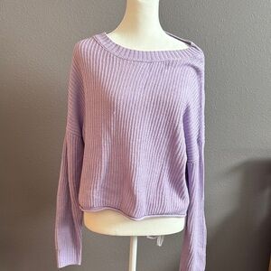 Wild Fable | Women’s Lilac Ribbed Knit Sweater | Size XL
